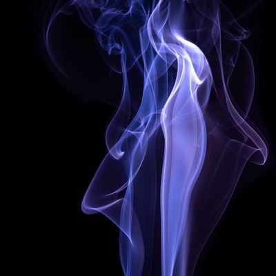 Abstract image representing air and breathing movement.